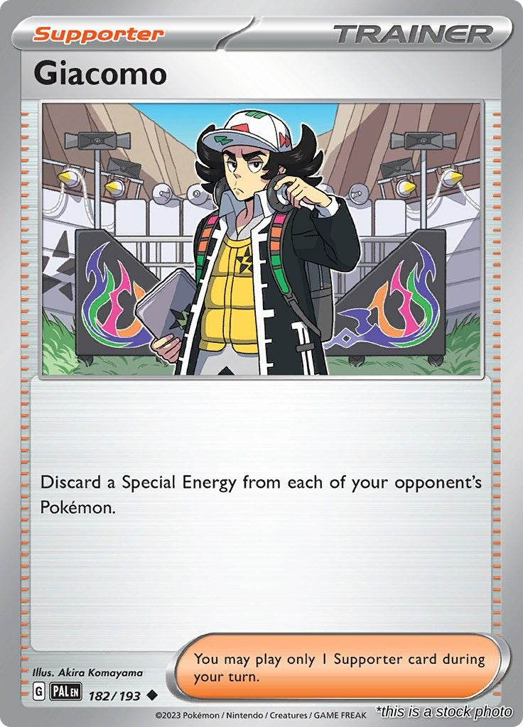 Giacomo - 182/193 - [PAL - SV02: Paldea Evolved]