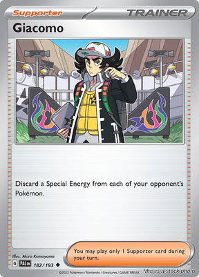 Giacomo - 182/193 - [PAL - SV02: Paldea Evolved]