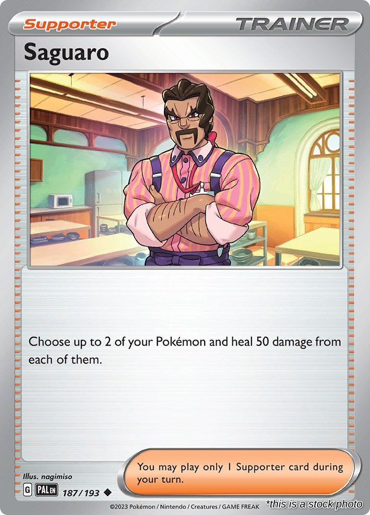 Saguaro - 187/193 - [PAL - SV02: Paldea Evolved]