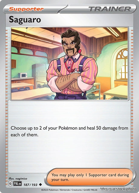 Saguaro - 187/193 - [PAL - SV02: Paldea Evolved]