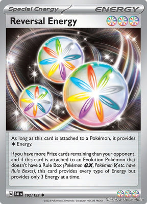 Reversal Energy - 192/193 - [PAL - SV02: Paldea Evolved]