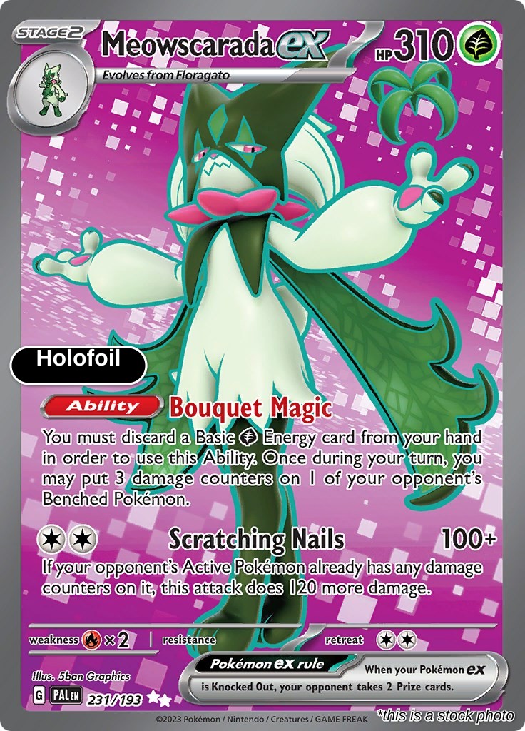 Meowscarada ex - 231/193
