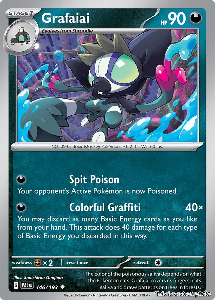 Grafaiai - 146/193 - [PAL - SV02: Paldea Evolved]