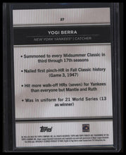 Load image into Gallery viewer, Yogi Berra 2024 Topps Tribute #27 Green /99
