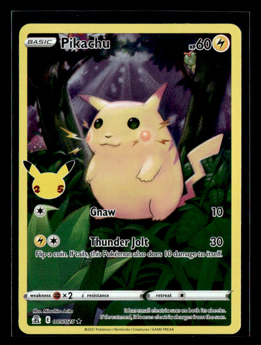 Pikachu Celebrations #005/025