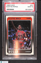 Load image into Gallery viewer, Scottie Pippen 1988 Fleer #20 PSA 9
