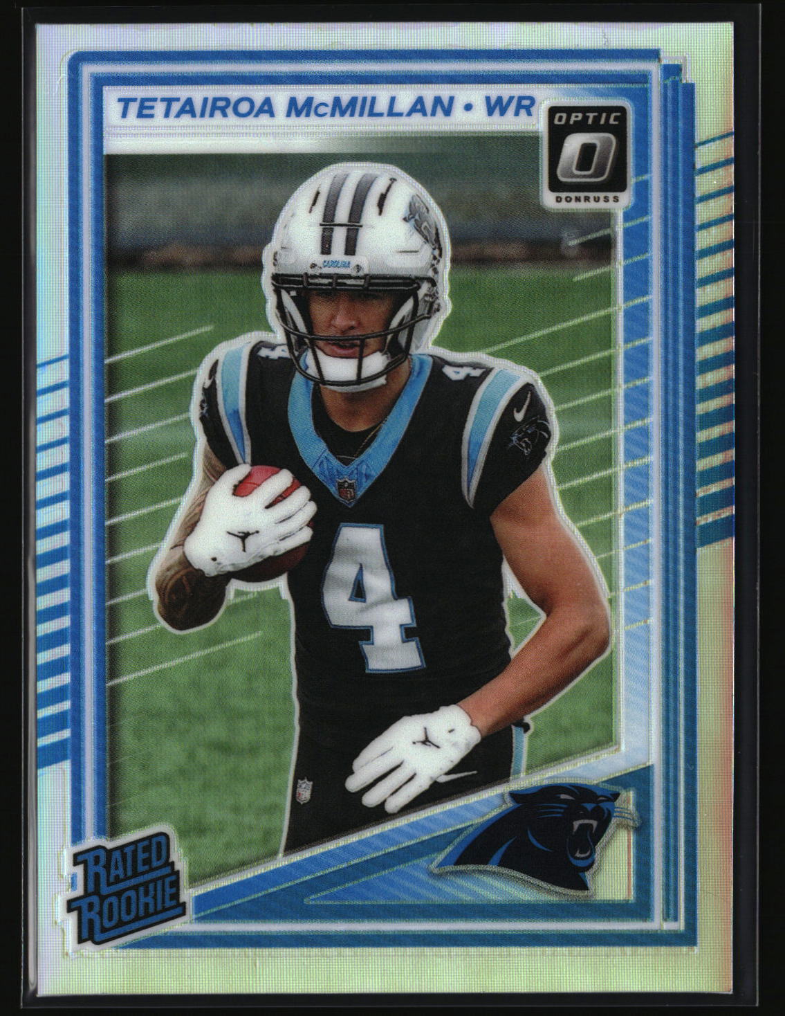 Tetairoa McMillan 2025 Donruss Optic Holo #209