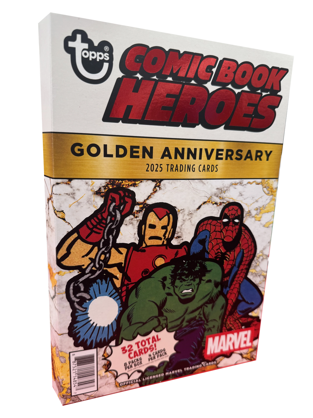 2025 Topps Marvel Comic Book Heroes 1975 Golden Anniversary Box