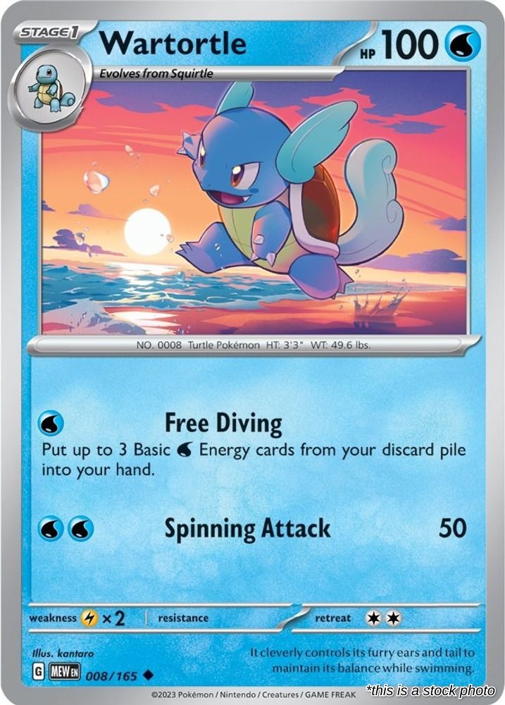 Wartortle - 008/165