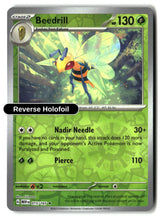 Beedrill - 015/165 - [MEW - SV: Scarlet & Violet 151] - Reverse Holofoil