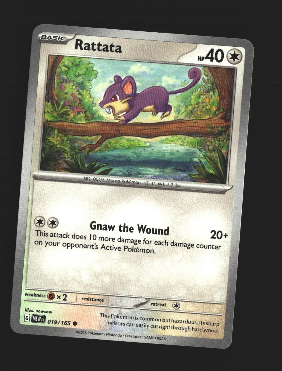 Rattata - 019/165 - [MEW - SV: Scarlet & Violet 151]
