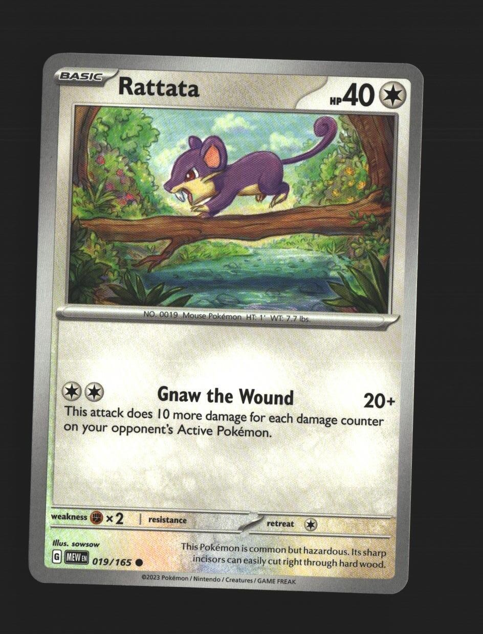 Rattata - 019/165 - [MEW - SV: Scarlet & Violet 151]