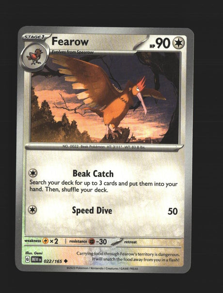 Fearow - 022/165 - [MEW - SV: Scarlet & Violet 151]