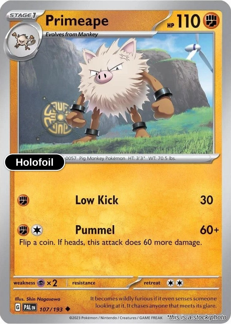 Primeape - 107/193 (Cosmos Holo)