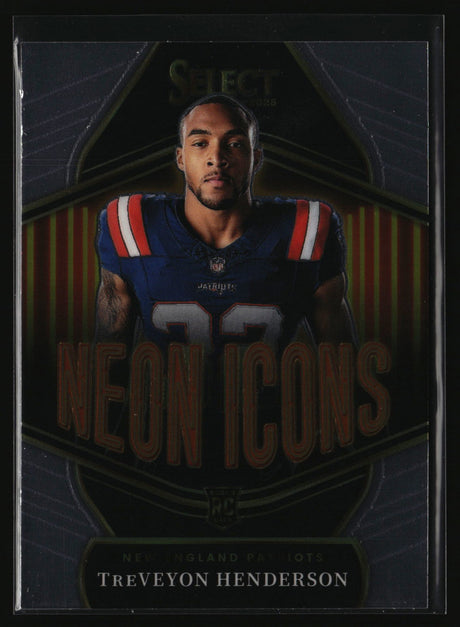 TreVeyon Henderson 2025 Panini Select Neon Icons #16