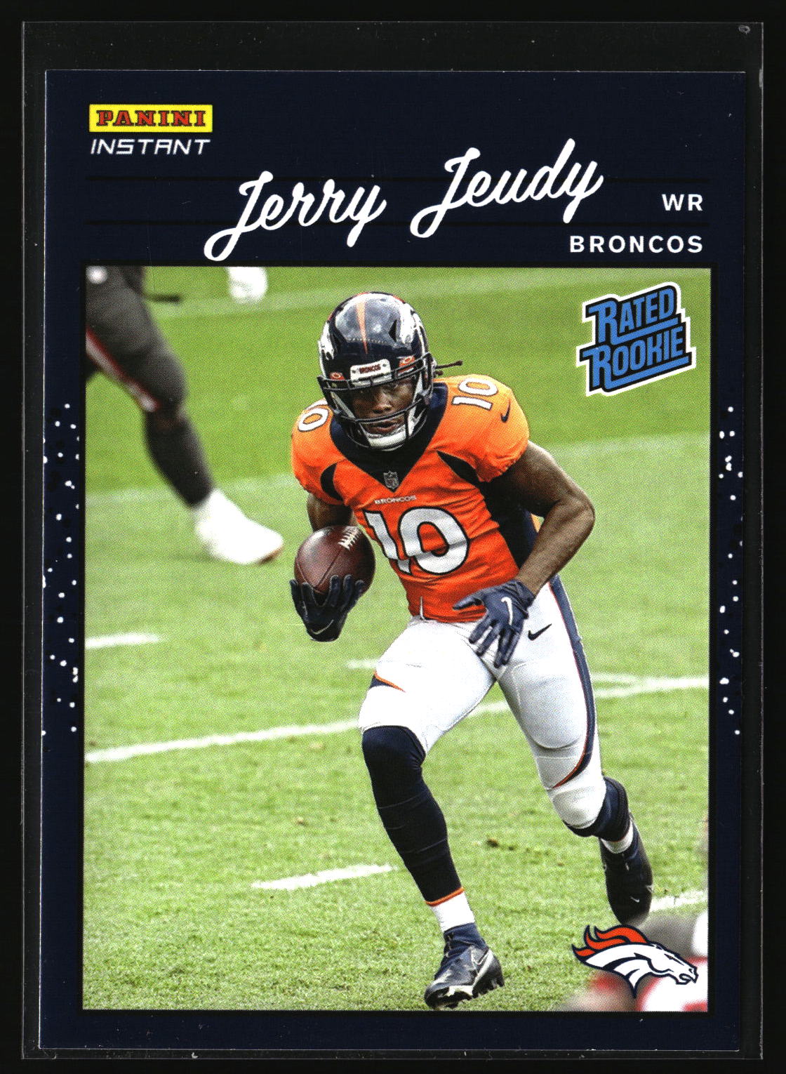 Jerry Jeudy 2020 Panini Instant Rated Rookies Retro #RR6