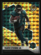 Travis Etienne Jr. 2021 Panini Mosaic Prizm Reactive Yellow #314