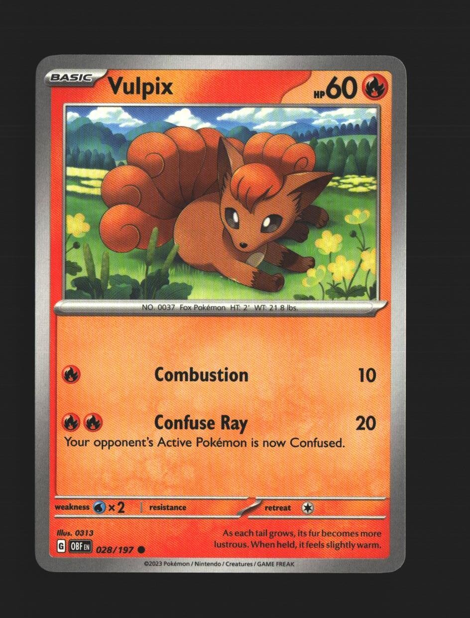 Vulpix - 028/197 - [OBF - SV03: Obsidian Flames]