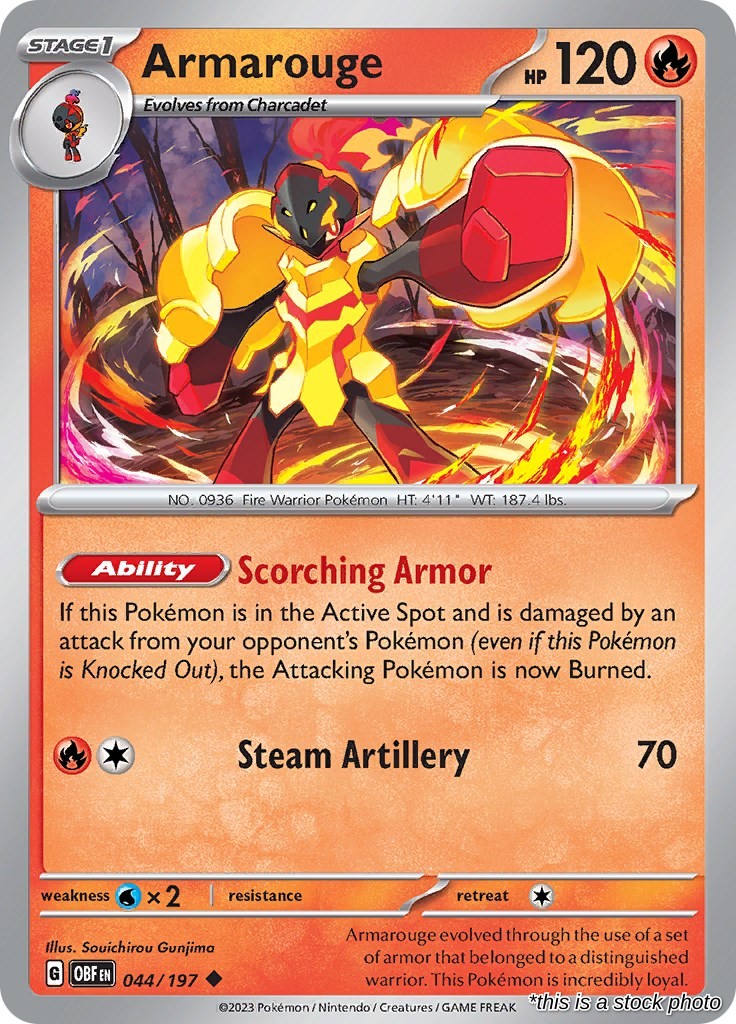 Armarouge - 044/197 - [OBF - SV03: Obsidian Flames]