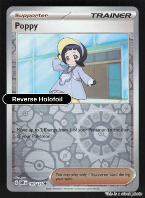 Poppy - 193/197 - [OBF - SV03: Obsidian Flames] - Reverse Holofoil