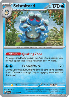 Seismitoad