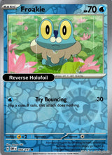 Froakie - 056/197 - [OBF - SV03: Obsidian Flames] - Reverse Holofoil