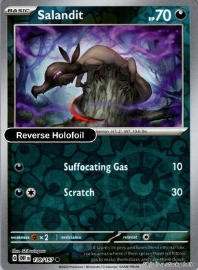 Salandit - 139/197 - [OBF - SV03: Obsidian Flames] - Reverse Holofoil