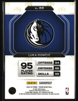 Luka Doncic 2023-24 Panini Prizm Monopoly Millionaire Black #B8