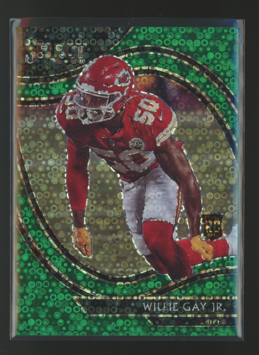 Willie Gay Jr. 2020 Select Green Disco Field Level 396 #5/5