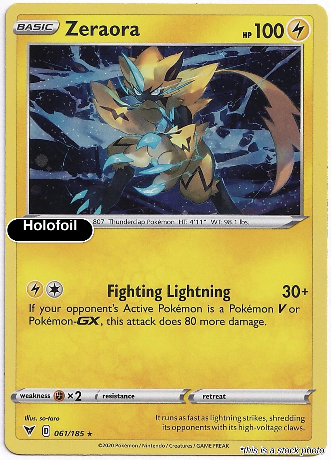 Zeraora - 061/185 (Cosmos Holo)