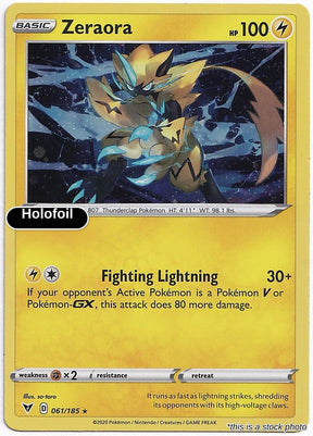 Zeraora - 061/185 (Cosmos Holo)