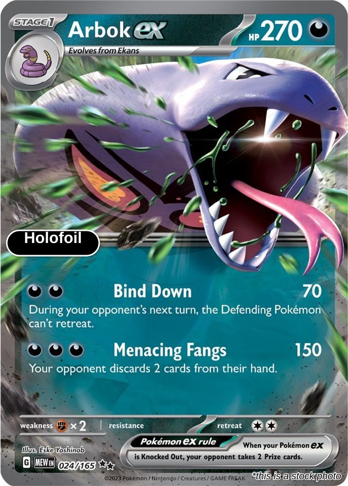 Arbok ex - 024/165