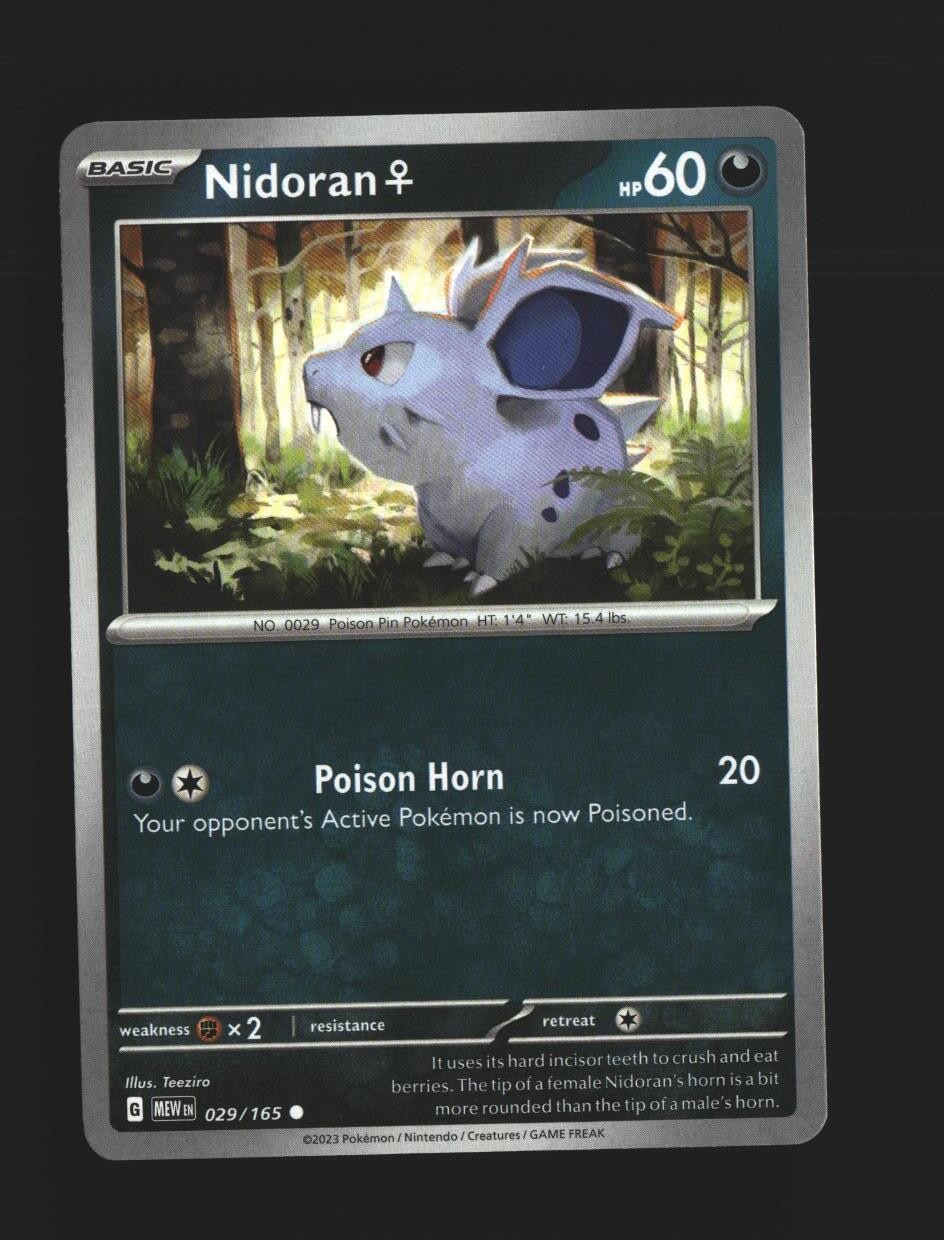 Nidoran F - 029/165 - [MEW - SV: Scarlet & Violet 151]