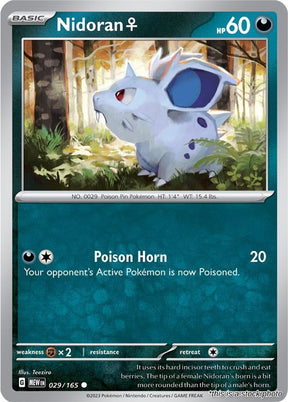 Nidoran F - 029/165 - [MEW - SV: Scarlet & Violet 151]
