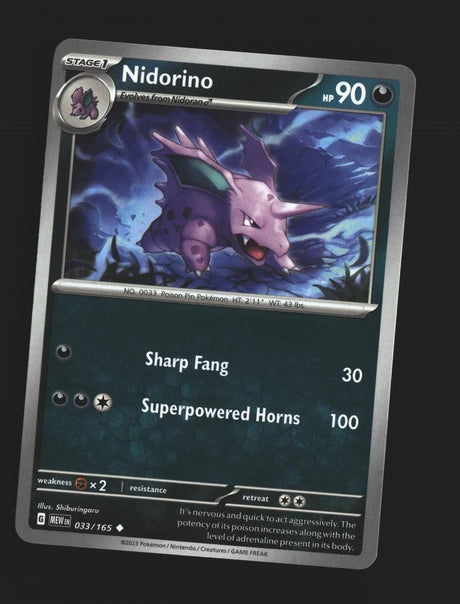 Nidorino - 033/165 - [MEW - SV: Scarlet & Violet 151]