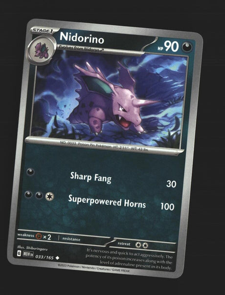 Nidorino - 033/165 - [MEW - SV: Scarlet & Violet 151]