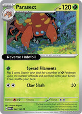 Parasect - 047/165 - [MEW - SV: Scarlet & Violet 151] - Reverse Holofoil