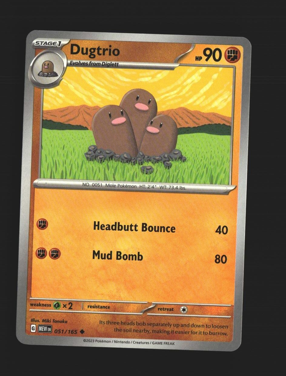 Dugtrio - 051/165 - [MEW - SV: Scarlet & Violet 151]
