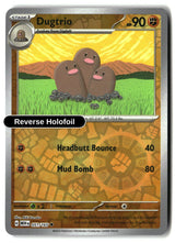 Dugtrio - 051/165 - [MEW - SV: Scarlet & Violet 151] - Reverse Holofoil
