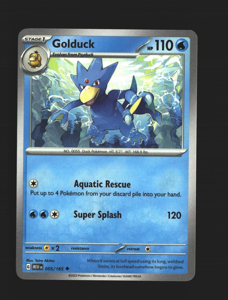 Golduck - 055/165 - [MEW - SV: Scarlet & Violet 151]