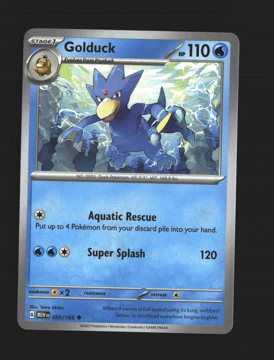 Golduck - 055/165 - [MEW - SV: Scarlet & Violet 151]