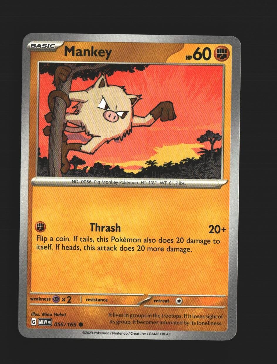 Mankey - 056/165 - [MEW - SV: Scarlet & Violet 151]
