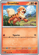 Growlithe - 058/165 - [MEW - SV: Scarlet & Violet 151]