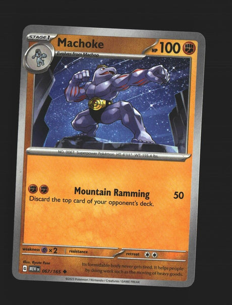 Machoke - 067/165 - [MEW - SV: Scarlet & Violet 151]