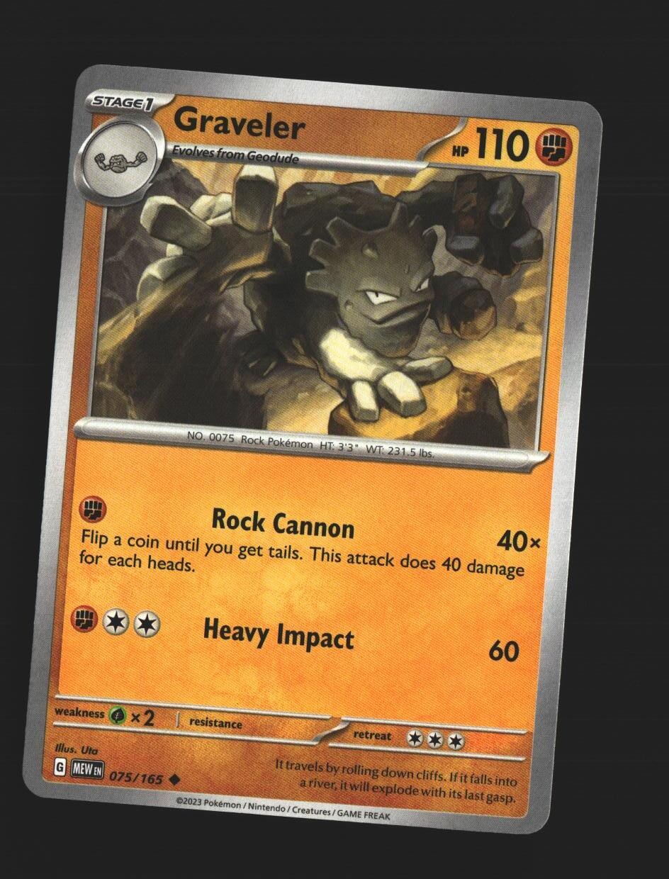 Graveler - 075/165 - [MEW - SV: Scarlet & Violet 151]