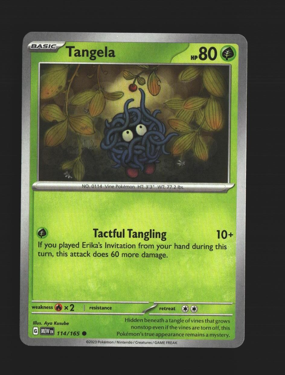 Tangela - 114/165 - [MEW - SV: Scarlet & Violet 151]
