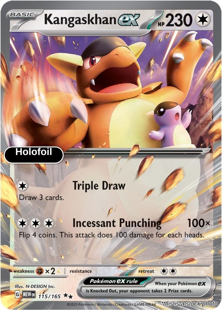 Kangaskhan ex - 115/165