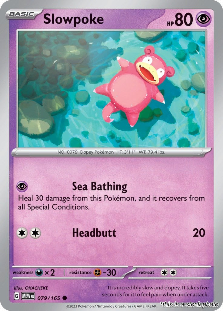Slowpoke - 079/165 - [MEW - SV: Scarlet & Violet 151]