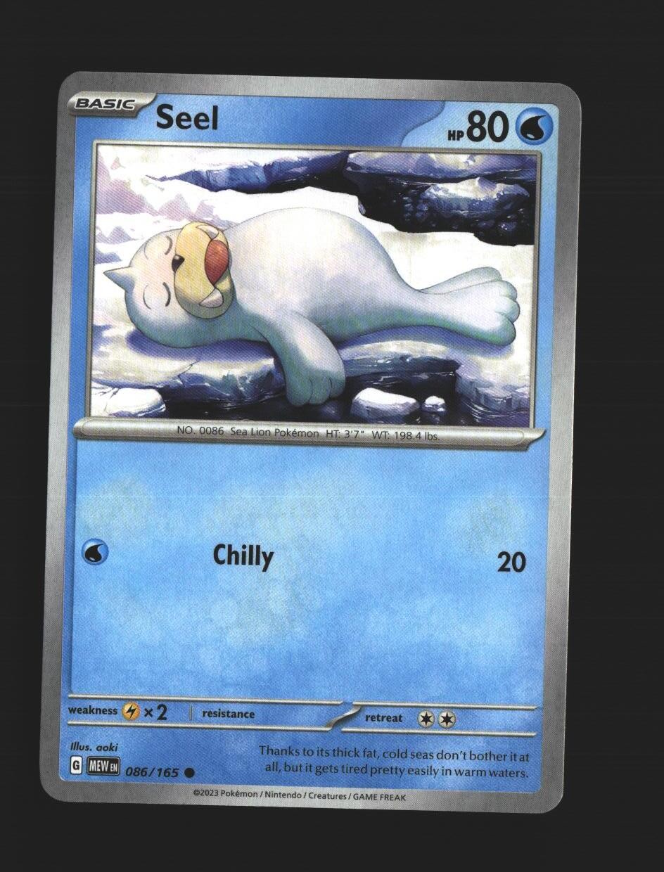 Seel - 086/165 - [MEW - SV: Scarlet & Violet 151]