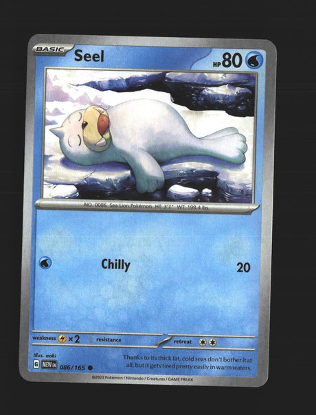 Seel - 086/165 - [MEW - SV: Scarlet & Violet 151]